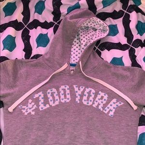 Gray ZooYork hoodie